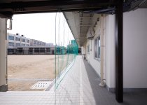 　１階　開放廊下